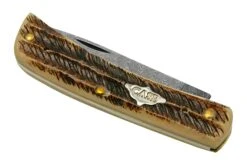 Case Sod Buser Jr 77461 Damascus Vintage Bone, Navaja -Victorinox Ventas CE77461 06 case