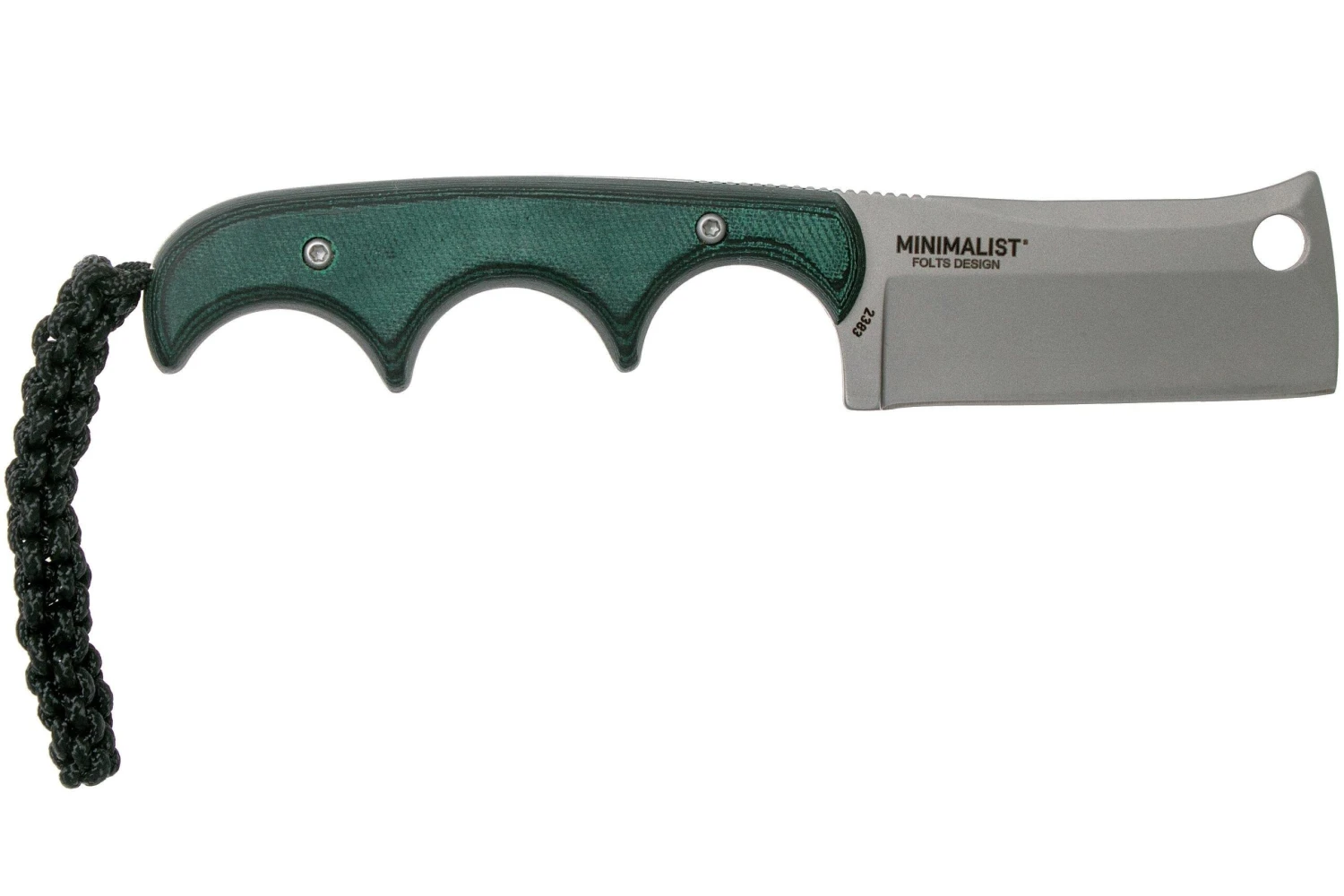 CRKT Minimalist Cleaver 2383 Cuchillo De Cuello, Alan Folts Design 4 CRKT Minimalist Cleaver 2383 Cuchillo De Cuello, Alan Folts Design - Imagen 2