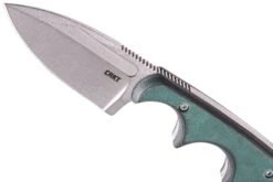 CRKT Minimalist Spear Point, Green Black, Cuchillo De Cuello, Diseño Alan Folts -Victorinox Ventas CK 2396 03 crkt