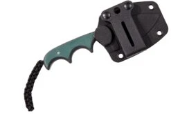 CRKT Minimalist Spear Point, Green Black, Cuchillo De Cuello, Diseño Alan Folts -Victorinox Ventas CK 2396 05 crkt