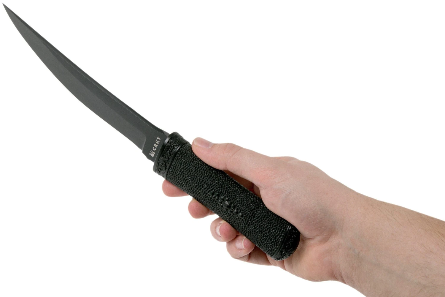 CRKT Hissatsu Black 2907K Fixed Cuchillo Fijo, James Williams Design 8 CRKT Hissatsu Black 2907K Fixed Cuchillo Fijo, James Williams Design - Imagen 6