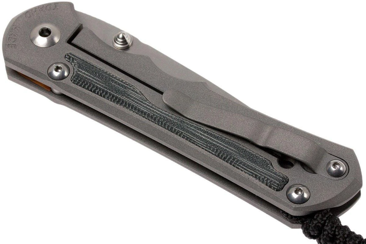 Chris Reeve Large Inkosi Black Micarta LIN-1012 Navaja 6 Chris Reeve Large Inkosi Black Micarta LIN-1012 Navaja - Imagen 4