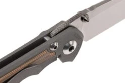 Chris Reeve Small Inkosi Natural Micarta Inlays SIN-1014 Navaja -Victorinox Ventas CRINKS MI N 06 chris reeve crinks mi n 06