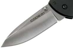 Cold Steel Code 4 Spear Point 58PAS Black CPM S35VN Plain Edge, Navaja -Victorinox Ventas CS58PAS 03 cold steel