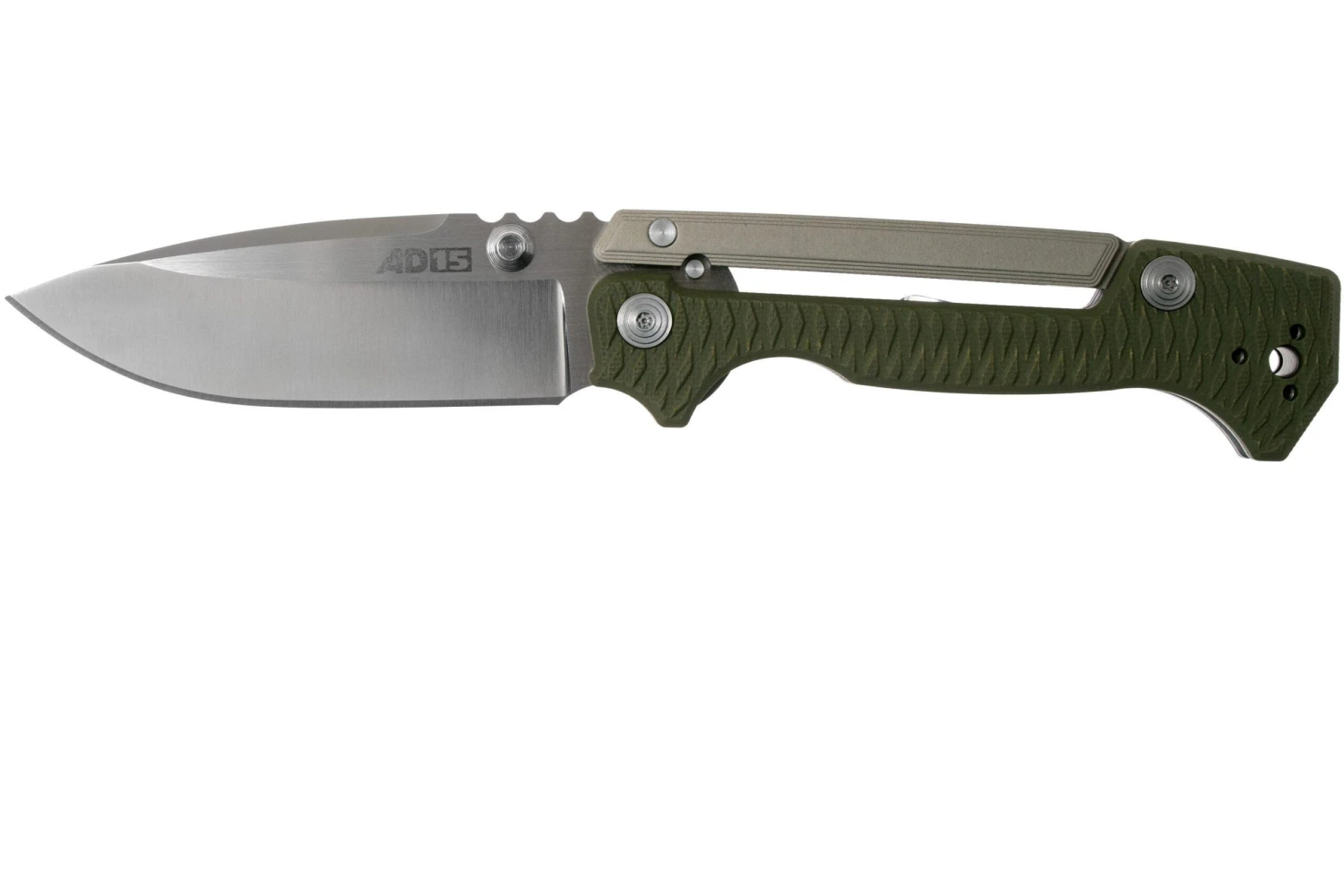Cold Steel AD-15 OD Green 58SQ Navaja, Andrew Demko Design 2 Cold Steel AD-15 OD Green 58SQ Navaja, Andrew Demko Design
