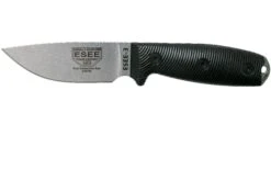 ESEE Model 3 S35VN 3D Black G10 Cuchillo De Supervivencia 3PM35V-001 Funda Negra + Clip Para Cinturón