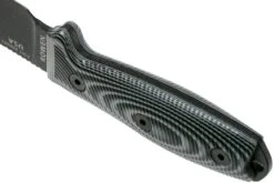 ESEE Model 3 Black Blade 3D Grey-Black G10 Cuchillo De Supervivencia 3PMB-002 Funda Negra + Clip Para Cinturón -Victorinox Ventas EE 3PMB 002 04 esee knives