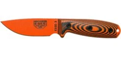ESEE Model 3 Orange Blade 3D Orange-Black G10 Cuchillo De Supervivencia 3PMOR-006 Funda Negra + Clip Para Cinturón