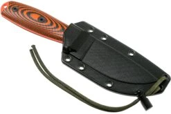 ESEE Model 3 Orange Blade 3D Orange-Black G10 Cuchillo De Supervivencia 3PMOR-006 Funda Negra + Clip Para Cinturón -Victorinox Ventas EE 3PMOR 006 06 esee knives