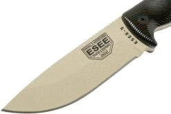 ESEE Model 5 Desert Tan Blade 3D Blood-Black G10 Cuchillo De Supervivencia 5PDT-004 Funda De Kydex + Clip Plate -Victorinox Ventas EE 5PDT 004 03 esee knives