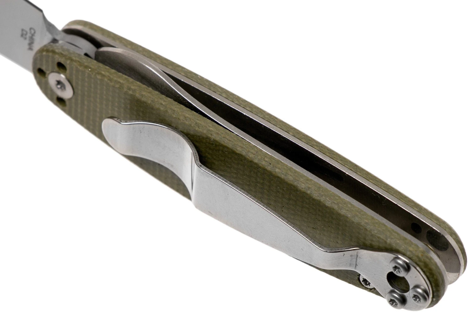 ESEE Churp EE-CH-01 D2, Green Micarta Navaja 7 ESEE Churp EE-CH-01 D2, Green Micarta Navaja - Imagen 5