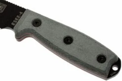 ESEE Model 4 Black Blade, Grey Handle 4P-KO Cuchillo De Supervivencia Sin Funda 10 ESEE Model 4 Black Blade, Grey Handle 4P-KO Cuchillo De Supervivencia Sin Funda -Victorinox Ventas EE ESEE 4P KO 03 esee knives model 4 ee esee 4p ko d3