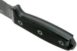 ESEE Model 4 Tactical Gunsmoke, Black Handle 4P-TG-B Con Funda + Clip -Victorinox Ventas EE ESEE 4P TGB 04 esee knives