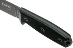 ESEE Model 4 Tactical Gunsmoke, Black Handle 4P-TG-B Con Funda + Clip -Victorinox Ventas EE ESEE 4P TGB 05 esee knives
