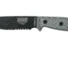 ESEE Model 4 Cuchilla Dentada, Mango Gris 4S-MB-B Con Funda Negra + Clip En MOLLE-back -Victorinox Ventas EE ESEE 4S MB B 01 esee knives