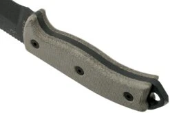 ESEE Model 5 Tactical Gunsmoke, Desert Tan Handle 5P-TG Con Funda Kydex + Clip De Cinturón -Victorinox Ventas EE ESEE 5P TG 04 esee knives