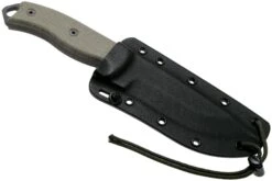 ESEE Model 5 Tactical Gunsmoke, Desert Tan Handle 5P-TG Con Funda Kydex + Clip De Cinturón -Victorinox Ventas EE ESEE 5P TG 07 esee knives