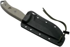 ESEE Model 5 Tactical Gunsmoke, Desert Tan Handle 5P-TG Con Funda Kydex + Clip De Cinturón -Victorinox Ventas EE ESEE 5P TG 08 esee knives