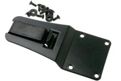 ESEE Model 5 Tactical Gunsmoke, Desert Tan Handle 5P-TG Con Funda Kydex + Clip De Cinturón -Victorinox Ventas EE ESEE 5P TG 09 esee knives