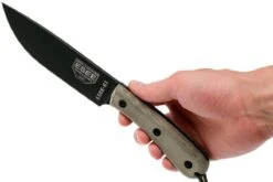 ESEE Model 6HM Cuchillo Bushcraft Modified Handle, Funda De Cuero -Victorinox Ventas EE ESEE 6HM 07 esee knives ee esee 6hm 07