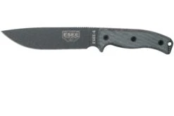 ESEE Model 6 Tactical Gunsmoke, Grey Handle 6P-TG Con Funda Negra + Clip De Cinturón