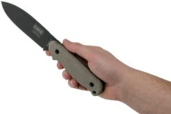 ESEE Laser Strike Tactical Gunsmoke LS-PTG Cuchillo De Supervivencia Con Funda Kydex + Clip De Cinturón -Victorinox Ventas EE ESEE LS PTG 07 esee knives