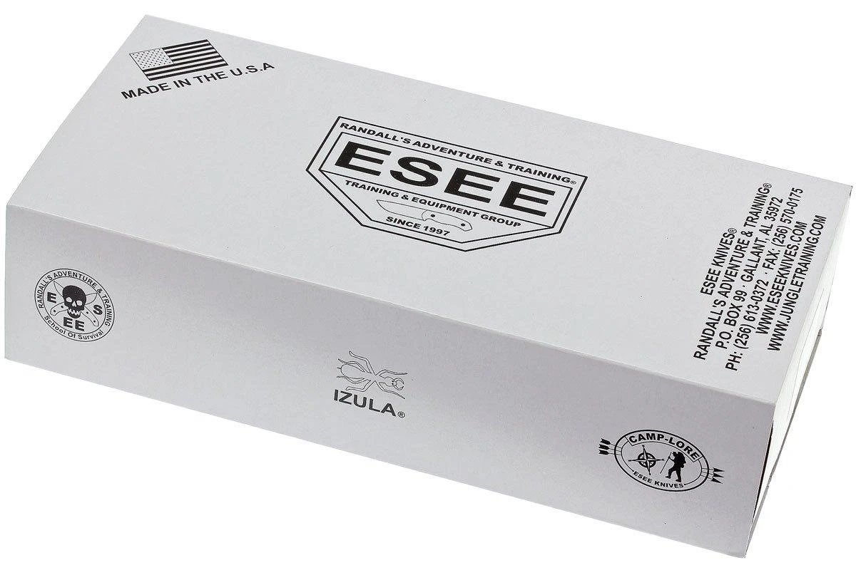 ESEE Izula OD Green IZULA-OD Cuchillo De Cuello Con Funda Negra + Clip De Cinturón 9 ESEE Izula OD Green IZULA-OD Cuchillo De Cuello Con Funda Negra + Clip De Cinturón - Imagen 7