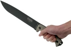 ESEE Junglas Tactical Gunsmoke Cuchillo De Supervivencia, Funda Kydex, Compatible Con MOLLE -Victorinox Ventas EE JUNGLAS TG 06 esee knives