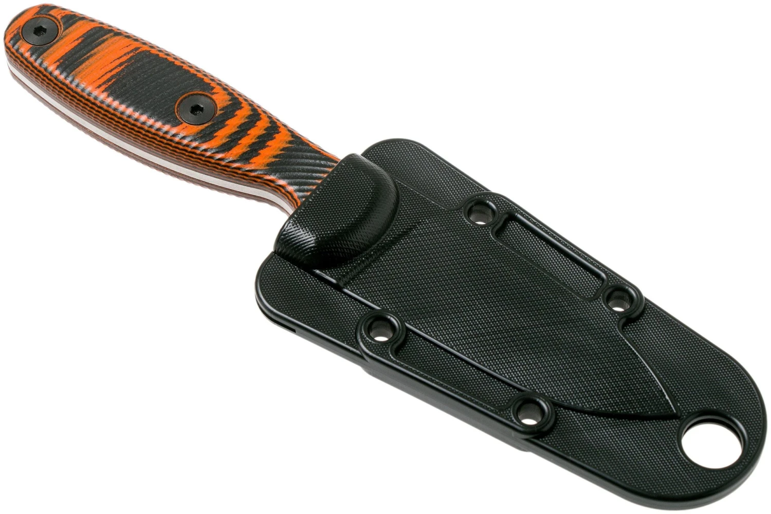 ESEE Xancudo S35VN Black-Orange G10 No Agujero XAN2-006 Cuchillo Fijo 8 ESEE Xancudo S35VN Black-Orange G10 No Agujero XAN2-006 Cuchillo Fijo - Imagen 6