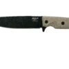 EKA RTG1 Black Blade, Canvas Micarta Cuchillo De Supervivencia -Victorinox Ventas EK 50020 01 eka