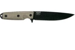 EKA RTG1 Black Blade, Canvas Micarta Cuchillo De Supervivencia -Victorinox Ventas EK 50020 02 eka