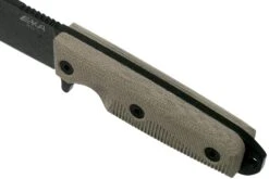 EKA RTG1 Black Blade, Canvas Micarta Cuchillo De Supervivencia -Victorinox Ventas EK 50020 05 eka