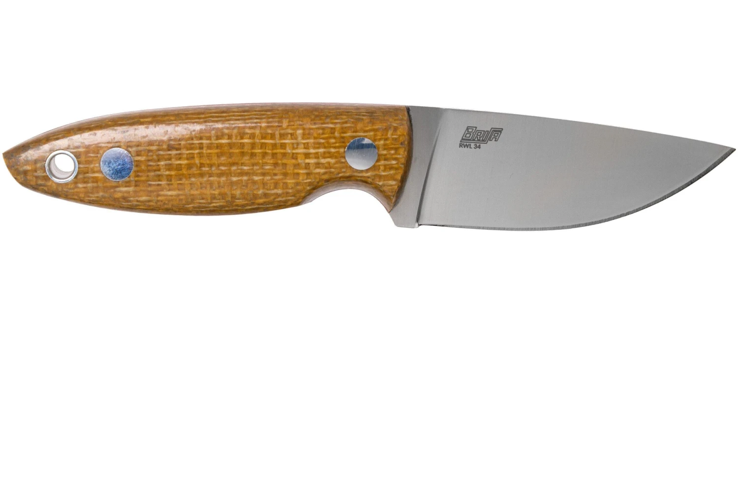Brisa Scara 60 Mustard Micarta RWL34 23305 Cuchillo De Cuello 4 Brisa Scara 60 Mustard Micarta RWL34 23305 Cuchillo De Cuello - Imagen 2
