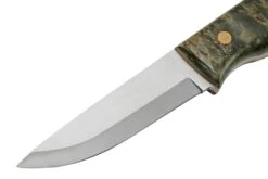 Brisa Trooper 95, 12C27 Scandi, Stabilized Curly Birch Cuchillo Fijo -Victorinox Ventas ENZ 303 03 brisa
