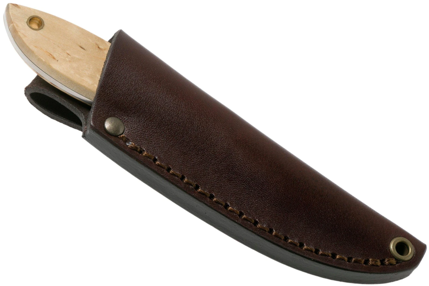 Brisa Bobtail 80 Curly Birch Handle, 12C27 Scandi, Funda De Cuero 9949 8 Brisa Bobtail 80 Curly Birch Handle, 12C27 Scandi, Funda De Cuero 9949 - Imagen 6