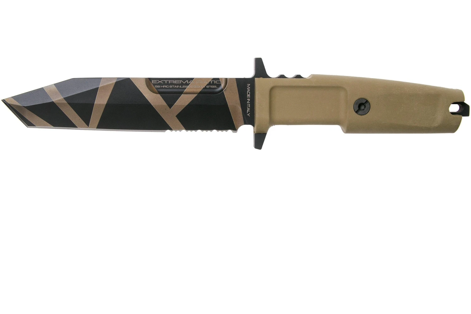 Extrema Ratio Fulcrum S, Desert Warfare 04.1000.0092/DW Cuchillo Fijo 3 Extrema Ratio Fulcrum S, Desert Warfare 04.1000.0092/DW Cuchillo Fijo