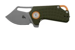 Black Fox Puck BF-761OD Bead Blasted D2, OD Green G10, Navaja