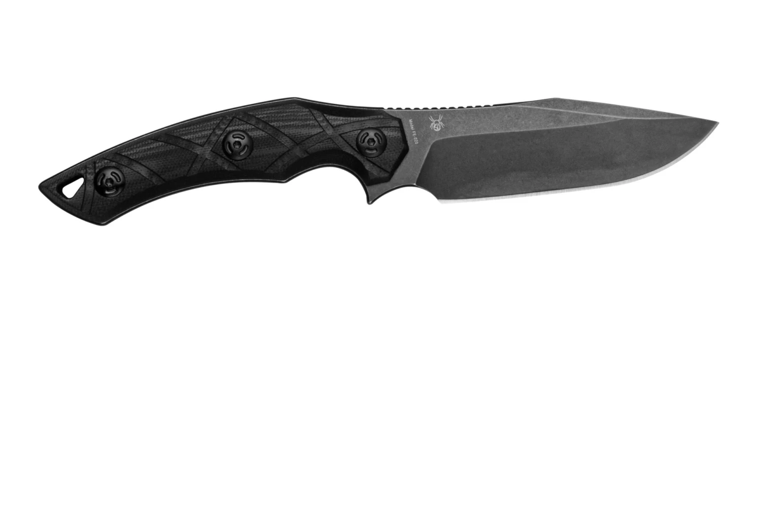 Fox Edge Lycosa 2, Black G10, FE-020 Cuchillo Fijo 4 Fox Edge Lycosa 2, Black G10, FE-020 Cuchillo Fijo - Imagen 2