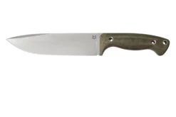 Fox Knives FX-140XL MI Green Canvas Micarta Knivesandtools Exclusive Cuchillo Fijo, Diseño De Markus Reichart