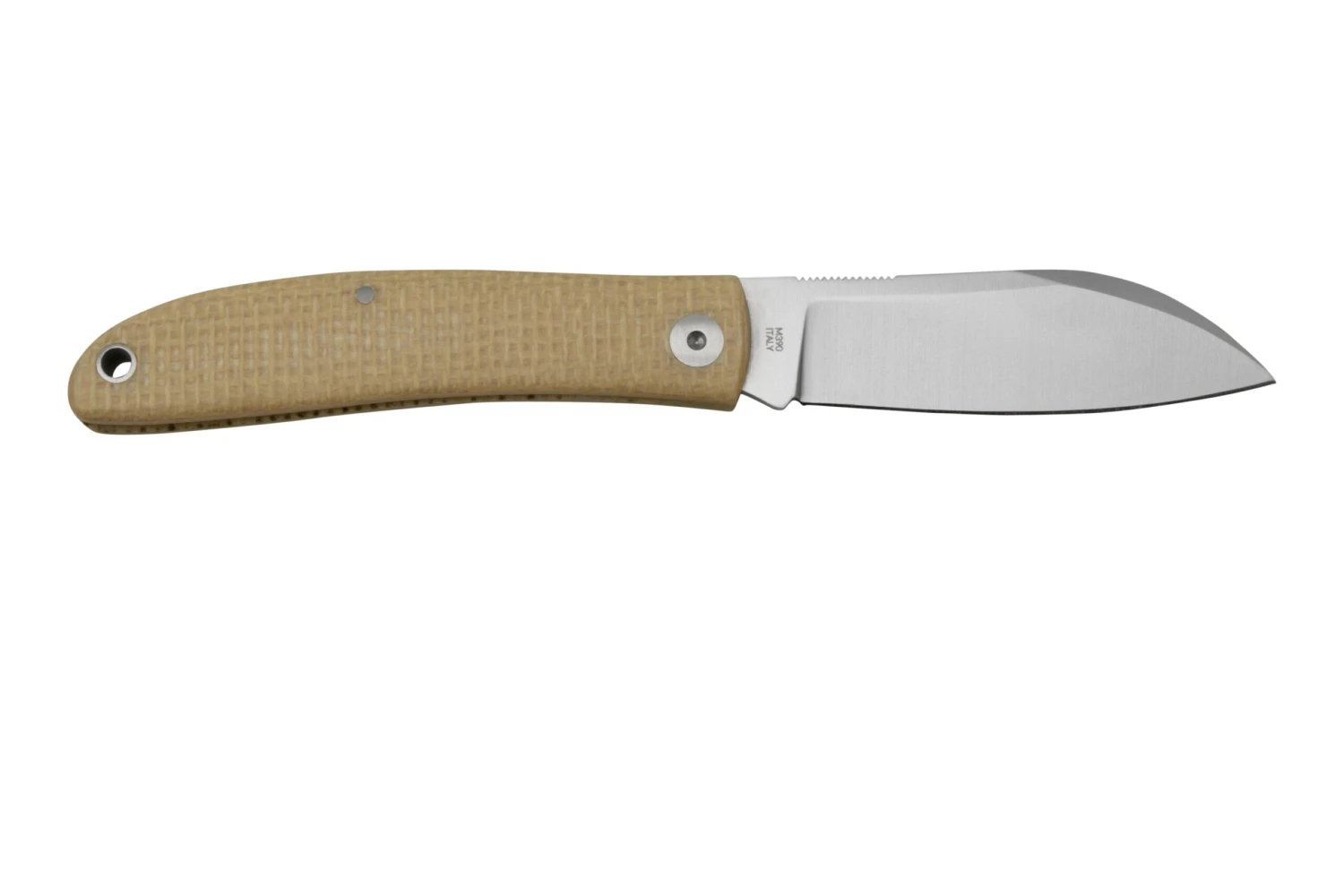 Fox Knives Livri, M690, Natural Jute Micarta, 273MI Navaja 6 Fox Knives Livri, M690, Natural Jute Micarta, 273MI Navaja - Imagen 4