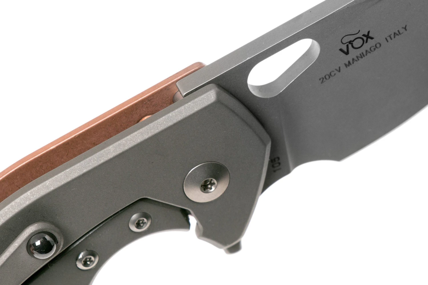 Fox Suru FX-526LECOP Engraved Copper, Limited Edition Navaja, Jesper Voxnaes Design 8 Fox Suru FX-526LECOP Engraved Copper, Limited Edition Navaja, Jesper Voxnaes Design - Imagen 6