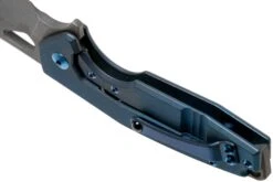 Fox Yaru FX-527TI Stonewashed Blue Titanium Navaja, Jesper Voxnaes Design -Victorinox Ventas FOFX 527TI 05 fox knives