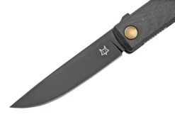 Fox Knives Chnops, FX-543 CFBR, Carbonfiber, Bronze Hardware, Black M390 Navaja, Diseño Riccardo Gobbato -Victorinox Ventas FOFX 543CFBR 03 foxknives