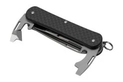 Fox Vulpis 5-Tools VP130-SF5CF, M390, Carbon Fiber, Navaja Suiza -Victorinox Ventas FOFX VP130 SF5CF 03 fox