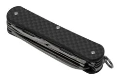 Fox Vulpis 5-Tools VP130-SF5CF, M390, Carbon Fiber, Navaja Suiza -Victorinox Ventas FOFX VP130 SF5CF 06 fox