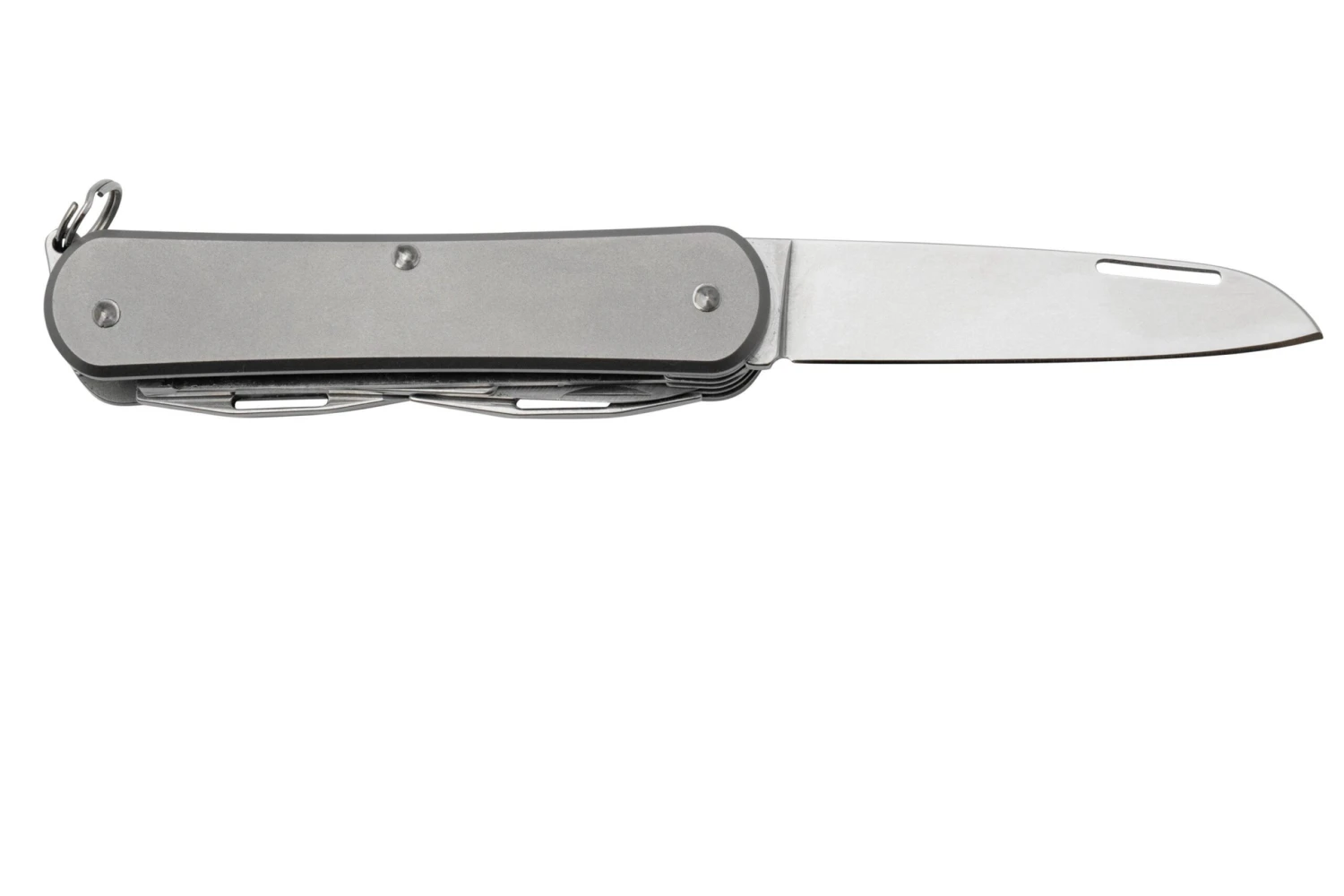 Fox Vulpis 5-Tools VP130-SF5TI, M390, Titanium Sandblasted, Navaja Suiza 4 Fox Vulpis 5-Tools VP130-SF5TI, M390, Titanium Sandblasted, Navaja Suiza - Imagen 2