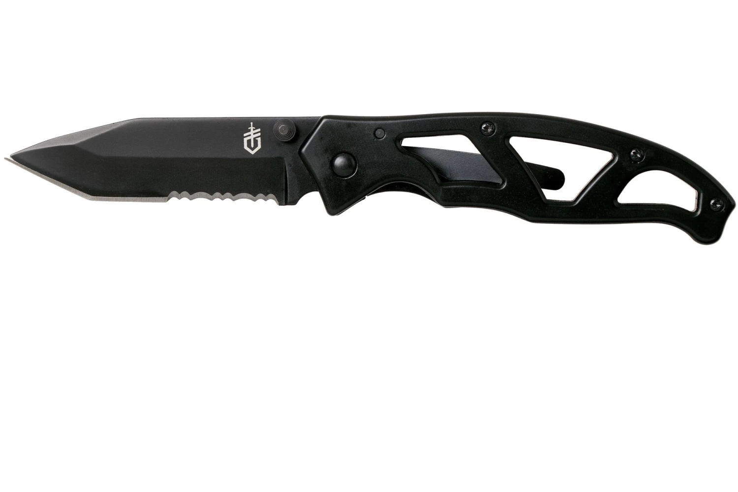 Gerber Paraframe I Tanto Black Serrated 31-003628 Navaja 3 Gerber Paraframe I Tanto Black Serrated 31-003628 Navaja