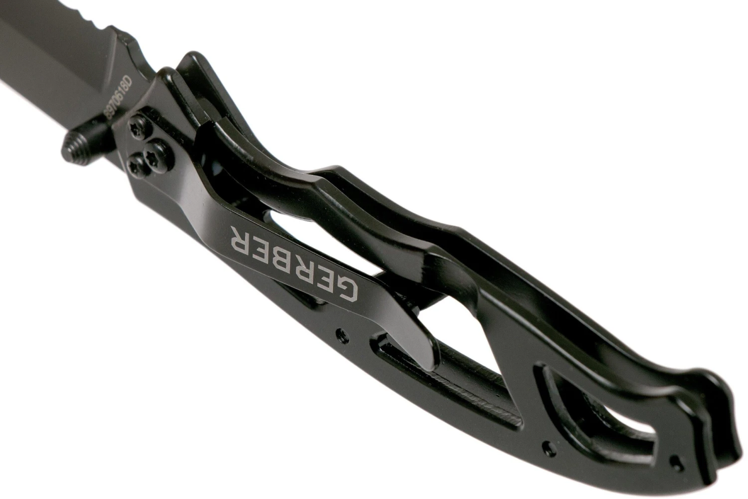 Gerber Paraframe I Tanto Black Serrated 31-003628 Navaja 7 Gerber Paraframe I Tanto Black Serrated 31-003628 Navaja - Imagen 5