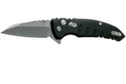 Hogue X1 Microflip Black Wharncliffe Navaja 24160, Allen Elisheblancoz Design