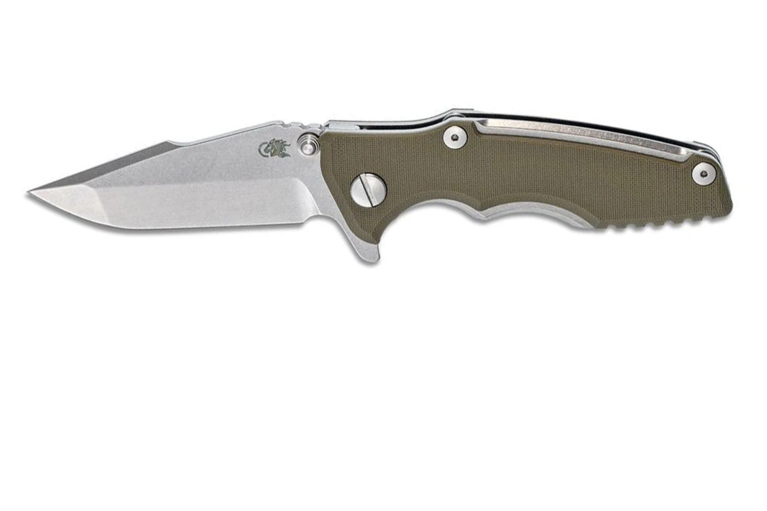 Rick Hinderer Eklipse 3.0” Spanto, CPM S35VN, OD Green Navaja 3 Rick Hinderer Eklipse 3.0” Spanto, CPM S35VN, OD Green Navaja
